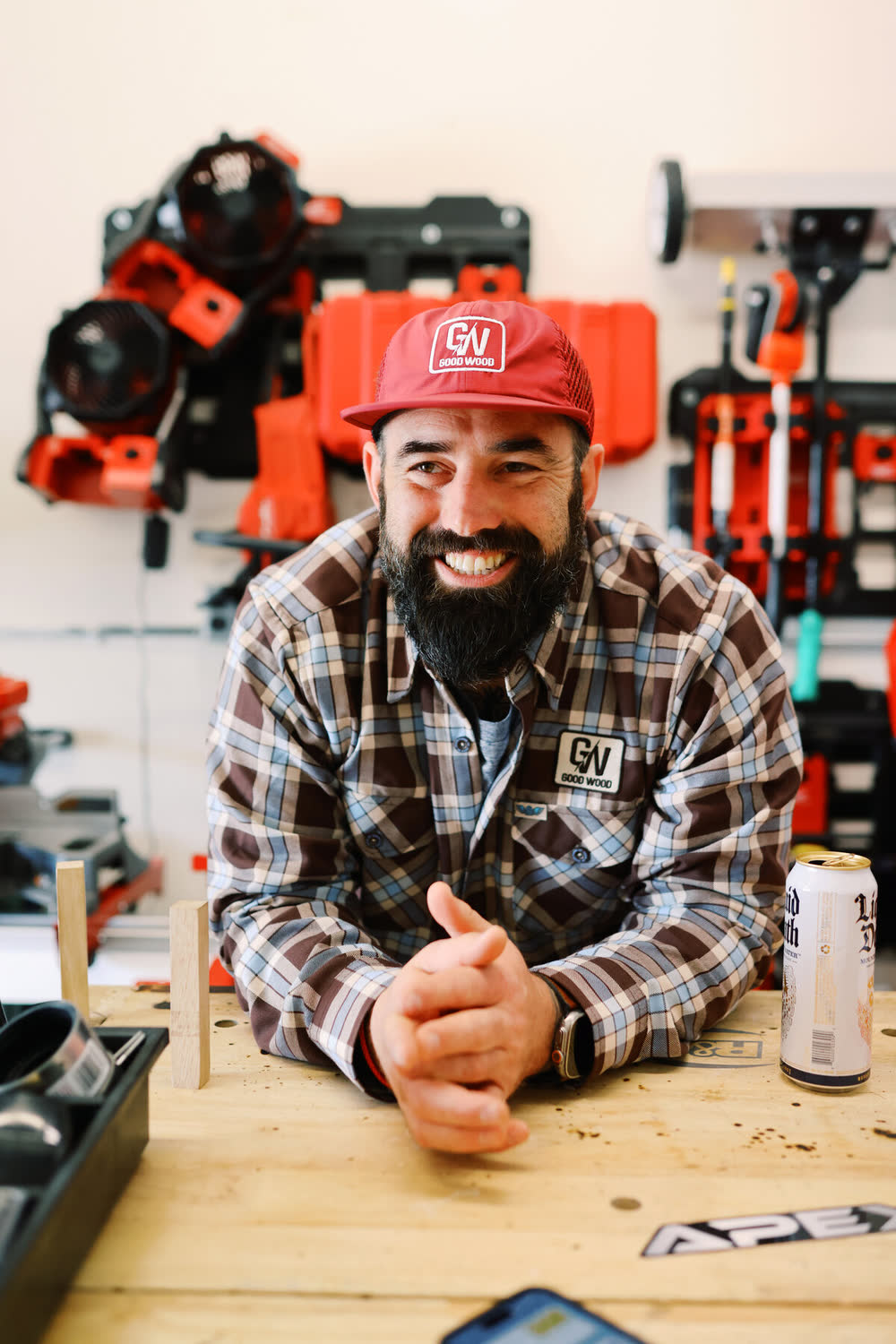 John Quakenbush, founder of Good Wood Construction